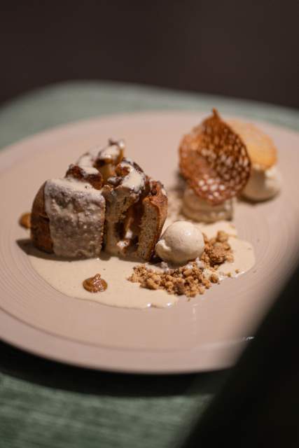 Dessert michelin Moulin de Ponceau