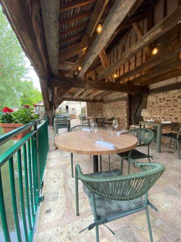 Le Moulin de Ponceau - Terrasse