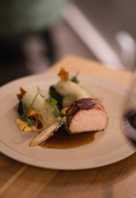 Plat gastronomique